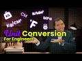 Unit Conversion - For Engineers density stress weight force pressure