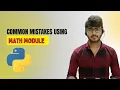 All About Math Module in Python Code Marathi