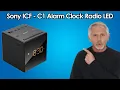 Features of the Sony ICF C1 Alarm Clock Radio LED