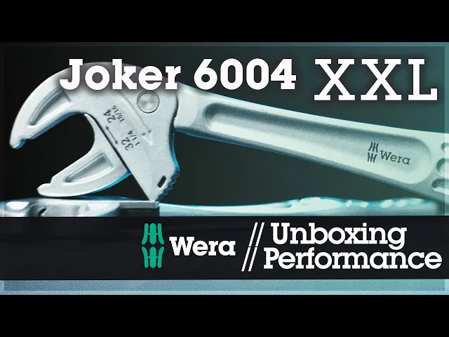 Chiave regolabile 24…32, impugnatura 322mm, 6004 Joker XXL Wera - W020102