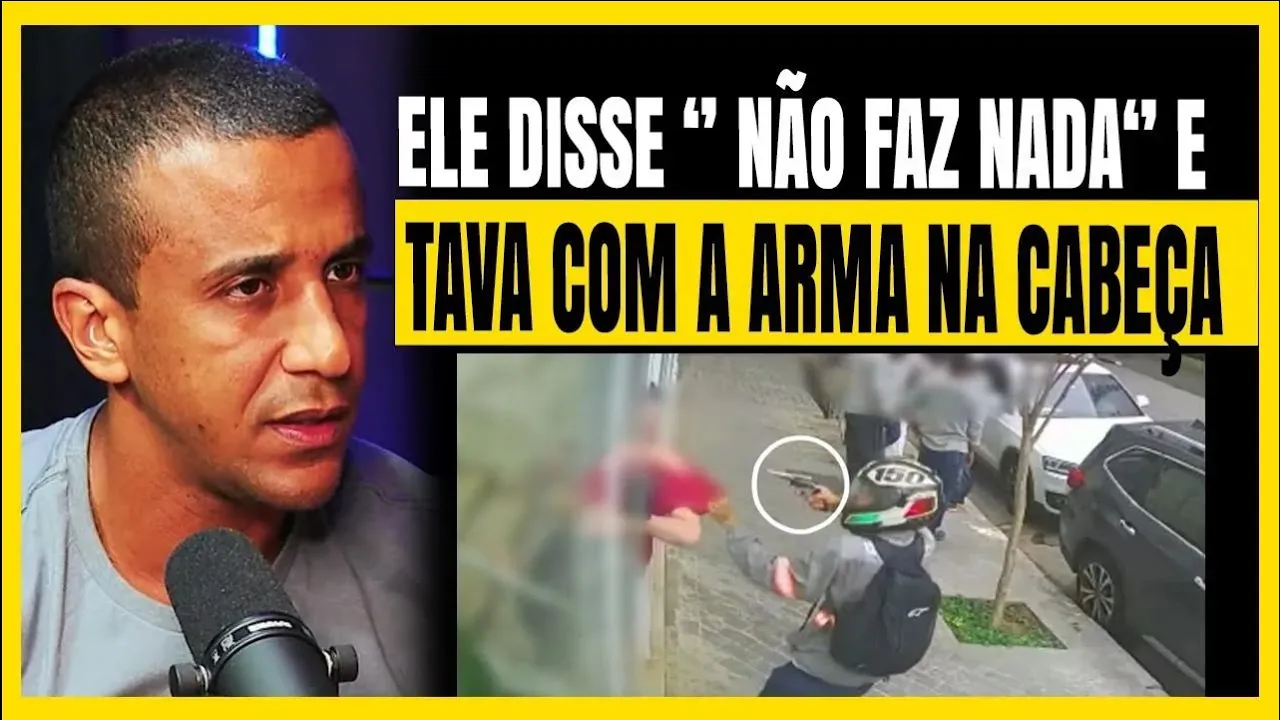 ASSALTO NA MINHA FRENTE, TENENTE RAPHAEL, PODCAST POLICIAL, ANDREMISSIO QUEIROZ