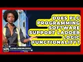 Does PLC Programming Software Support Ladder Logic Functionality