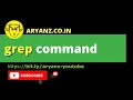 Using grep command to search string in files and folders - 3Minutes Tutorial