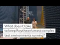 What does it take to keep Raytheon s most complex test environments running