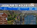 📍Jagdalpur to Kolab Dam Ride on Splendor🚀 | Odisha Road Trip Vlog | Scenic Views \u0026 Travel Journey📹