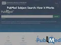 PubMed Subject Search How it Works