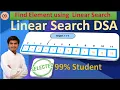 Find the Element Using Linear Search Data Structure CDAC Coding Round Interview