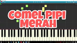 Download Comel Pipi Merah - Piano Instrumental Cover with Tutorial MP3