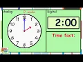 Telling the Time for Kids: Half Past Times