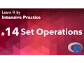 R Tutorial 14 Set operations
