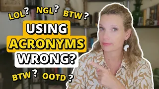 English Acronyms Explained LOL NGL BTW BRB More Texting Slang Guide