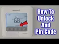 How To Unlock The Honeywell Pro Series Thermostat