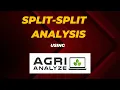 Split Split Plot Analysis using Agri Analyze