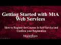 How to Register for Courses and Confirm your Registration in Self-Service