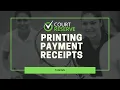 Printing Payment Receipts