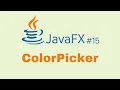 JavaFX and Scene Builder Beginner Course - IntelliJ ColorPicker