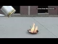 Sound Waves to Put Out Flames