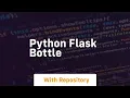 python flask bottle