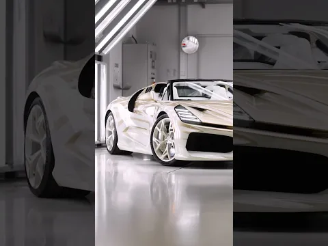 Bugatti’s “Rare Pearl” W16 Mistral 🇫🇷 | 1-of-1 Sur Mesure Masterpiece #shorts