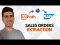 Automate SAP Sales Orders Extraction with UiPath Tutorial