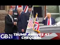 Download Lagu BREAKING: Trump lands at Chequers to meet Starmer in unprecedented UK visit