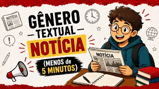 Gênero textual - Notícia- Fácil e rápido (MENOS de 5 minutos) I Português On-line