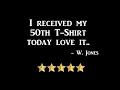 Best 50th birt ay shirt reviews