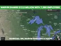 Marvin Shares 12 5-Million With Employees