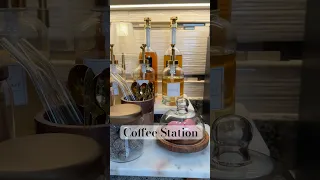 At Home Coffee Shop is officially OPEN | Coffee Station Set-up