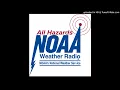NOAA Weather Radio WXL60 Roanoke - Severe Thunderstorm Warning EAS