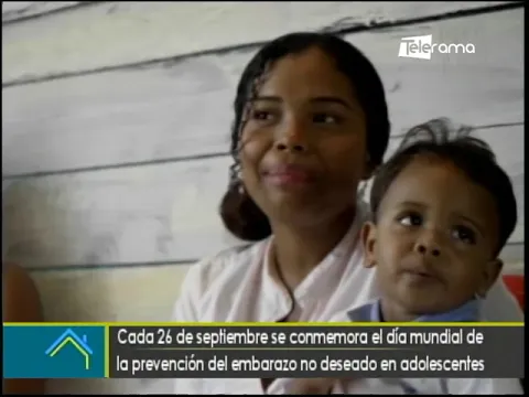Cada 26 de septiembre se conmemora el día mundial de la prevención del embarazo no deseado en adolescentes