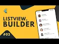 Listview builder Flutter - Optimized on-demand dynamic list of items