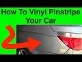 How To Pinstripe - Learn To Pinstripe Your Car