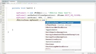 Java Swing JEditorPane
