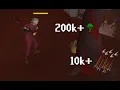 NEW Bloodwood Seeking Arrow Gathering Example - 200k 10k