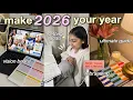 2026 RESET best way to set goals vision board decluttering resolutions
