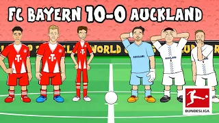 MUSIALA HATTRICK IN 17 MINUTES FC Bayern Munchen 10-0 Auckland City powered by 442oons