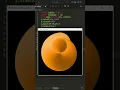 Golden Snail - Python Turtle Graphics Drawing