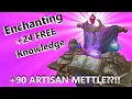 Wow FREE Enchanting Knowledge with treasures and hidden masters Dragonflight