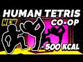 Lagu NEW HUMAN TETRIS х 2 Players👯‍♂️| –500 kcal | Immersive Interactive Warm Up