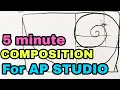 5 minute Composition for the AP Studio Student Understanding Composition - theartproject chad brown