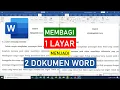 Download Lagu Cara Membagi Layar Microsoft Word menjadi 2 (dua) Dokumen Word || Belajar Microsoft Word