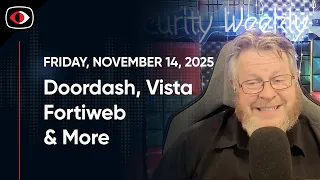 Augustus De Morgan Doordash Fortiweb Typosquatting Vista Ransomware AI More SWN 529 