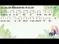 Download Lagu Mazmur Tanggapan \u0026 Aleluya Minggu Biasa XXII 31 Agustus 2025 |Edisi Baru |Tahun C | Mazmur Refrn 151