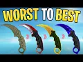 Ranking Every KARAMBIT in CS2 From Worst to Best