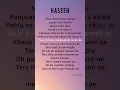 Lagu Haseen (lyrics) - Talwiinder #nds #songlyrics #talwiinder #haseen #song #lyricsvideo #ytshorts
