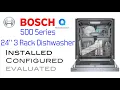 Bosch 500 Series Dishwasher - Unboxed Tested and Evaluated