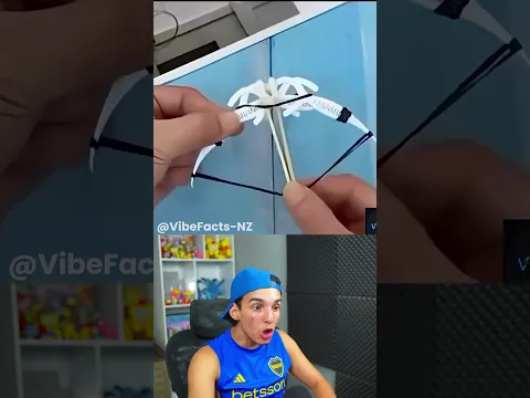 COMO FAZER UM ARCO PARA ATIRAR COTONETE
