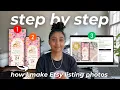 How I Make My Etsy Listing Photos on Canva for Digital Products Mockup Tutorial for Beginners