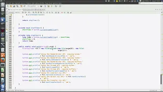 File handling program using Java NIO